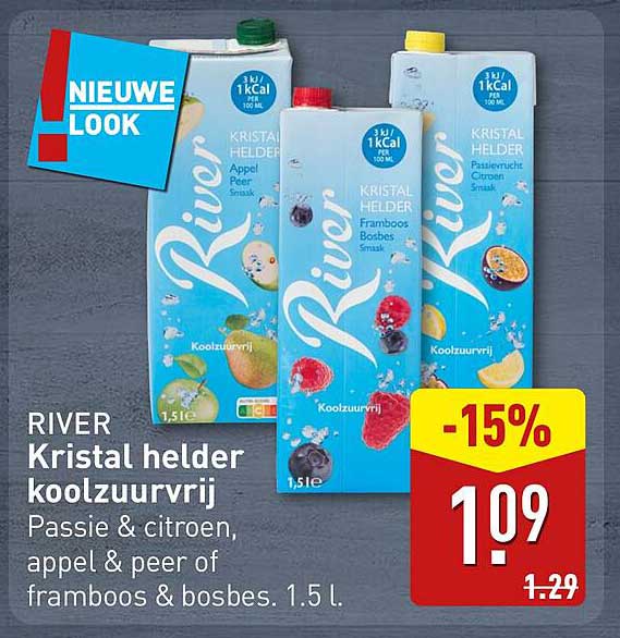 RIVER Kristal helder koolzuurvrij