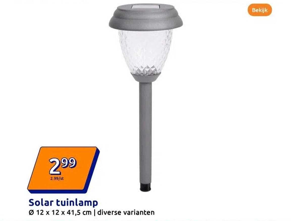 Solar tuinlamp