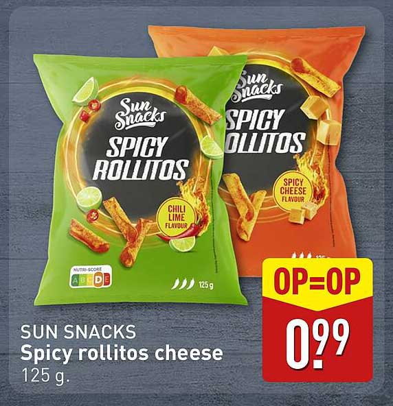 Spicy rollitos cheese