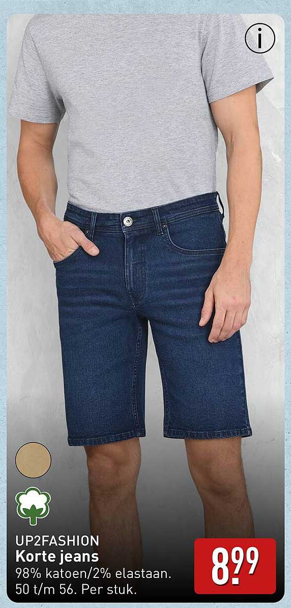 UP2FASHION Korte jeans