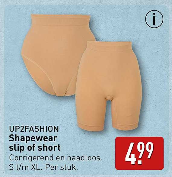 UP2FASHION Shapewear slip of short