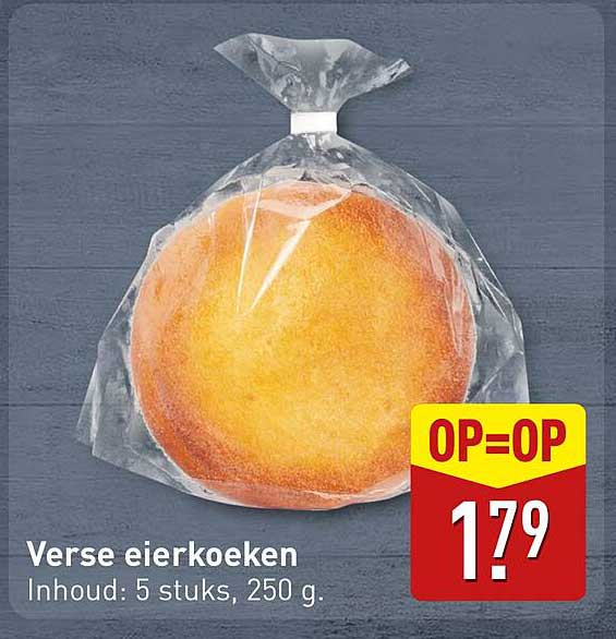 Verse eierkoeken