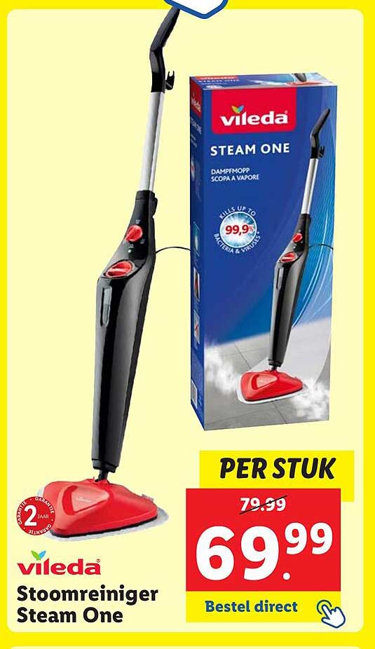 Vileda Stoomreiniger Steam One