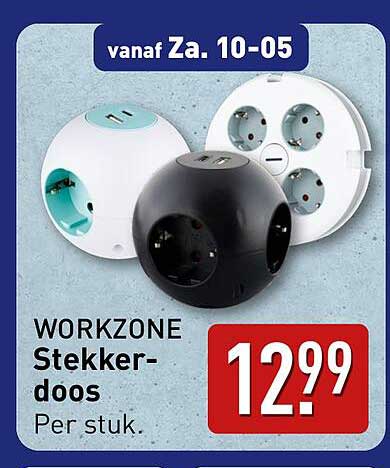 WORKZONE Stekker-doos