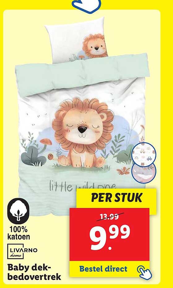 Baby dekbedovertrek