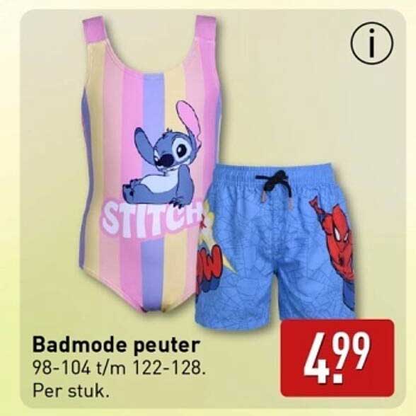 Badmode peuter