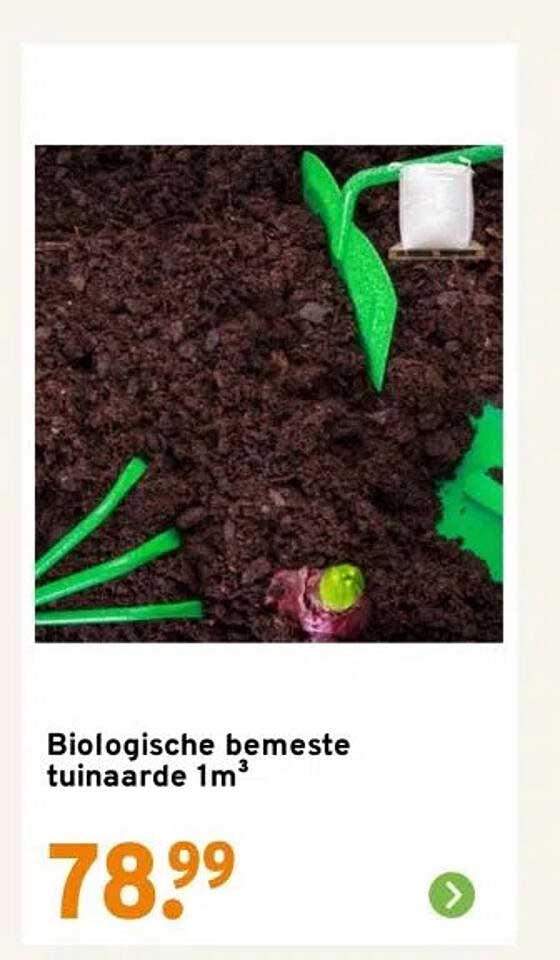 Biologische bemeste tuinaarde 1m³