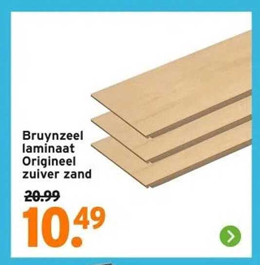 Bruynzeel laminaat Origineel zuiver zand