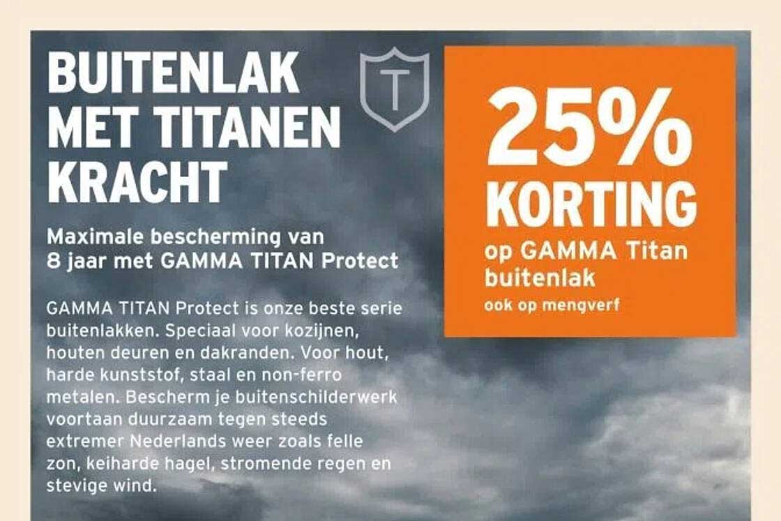 BUITENLAK MET TITANEN KRACHT