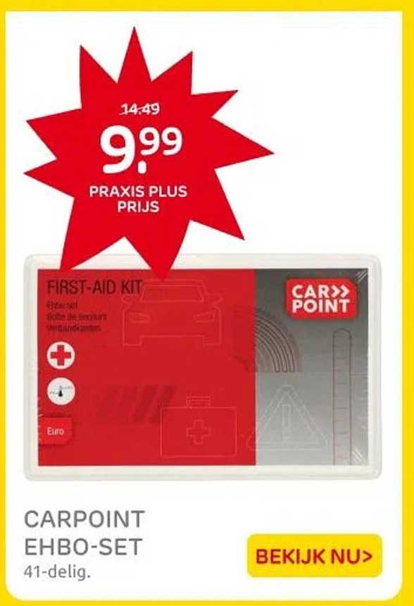 CARPOINT EHBO-SET 41-delig.