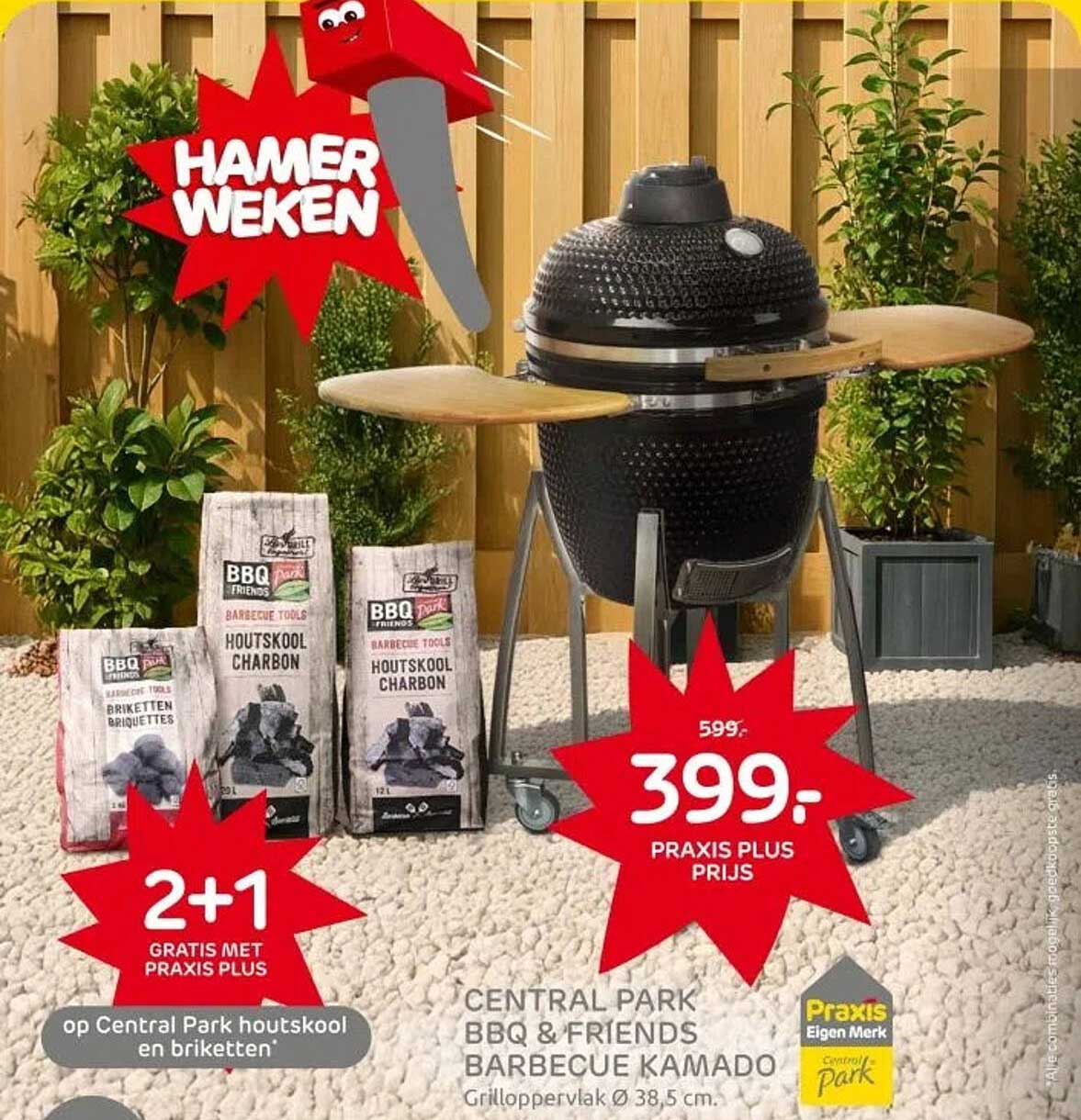CENTRAL PARK BBQ & FRIENDS BARBECUE KAMADO