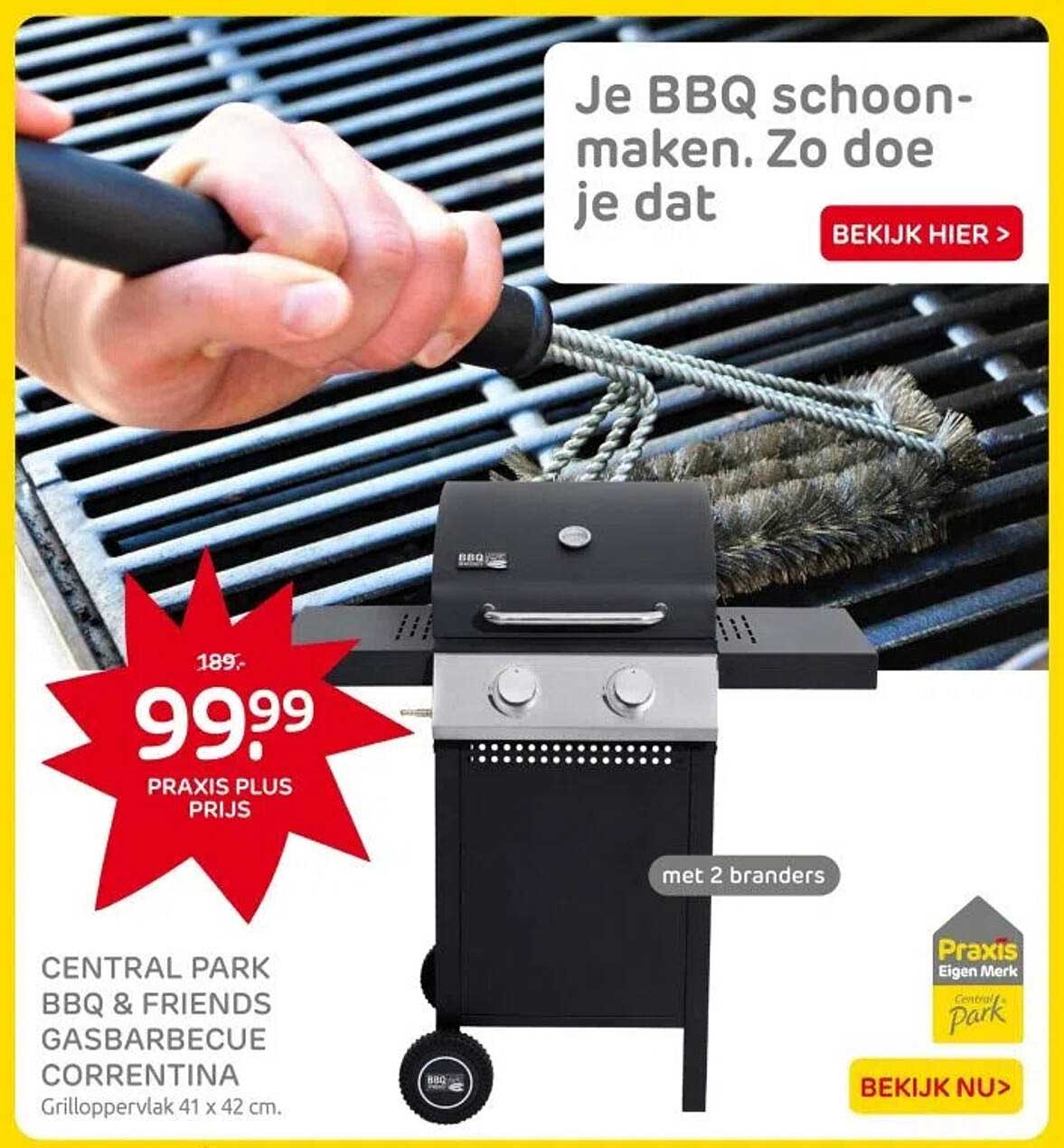 CENTRAL PARK BBQ & FRIENDS GASBARBECUE CORRENTINA