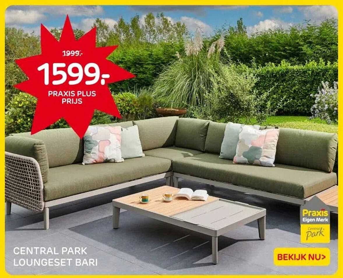 CENTRAL PARK LOUNGESET BARI