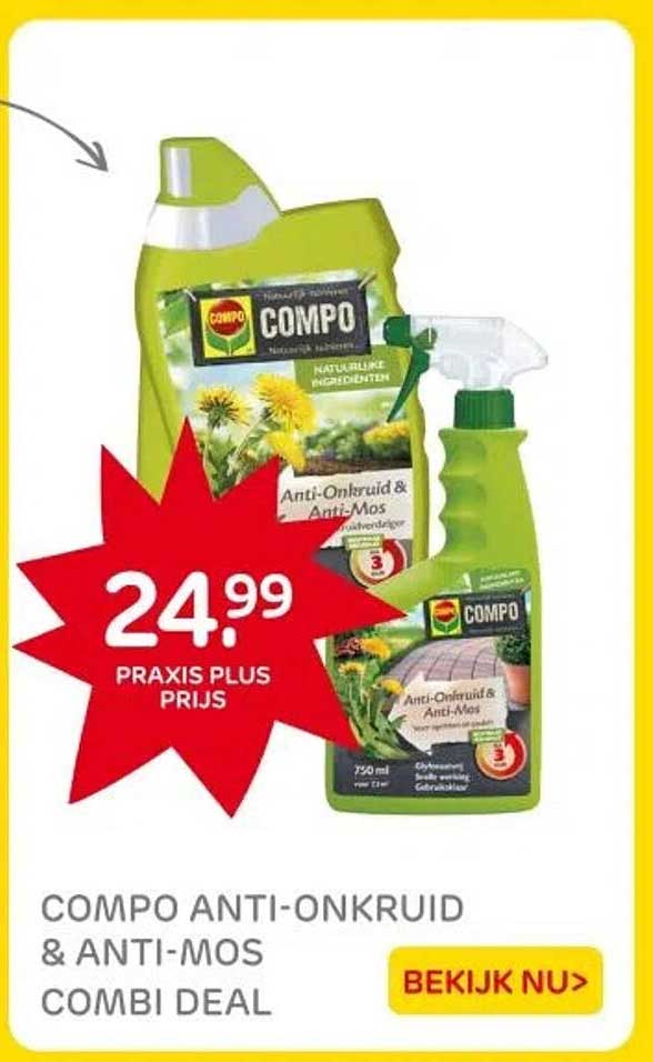 COMPO ANTI-ONKRUID & ANTI-MOS COMBI DEAL