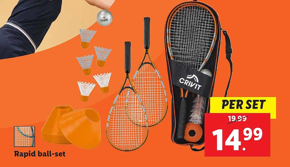 Crivit Rapid ball-set