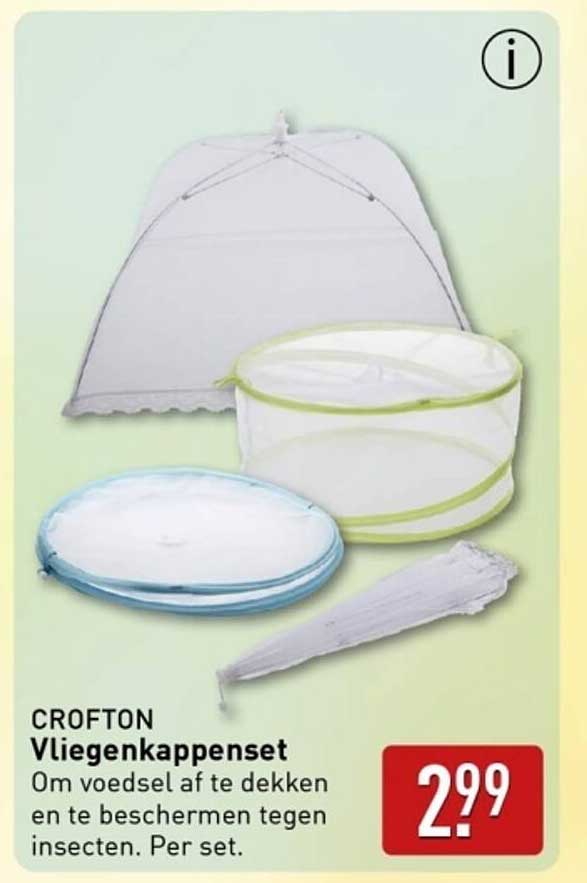 CROFTON Vliegenkappenset