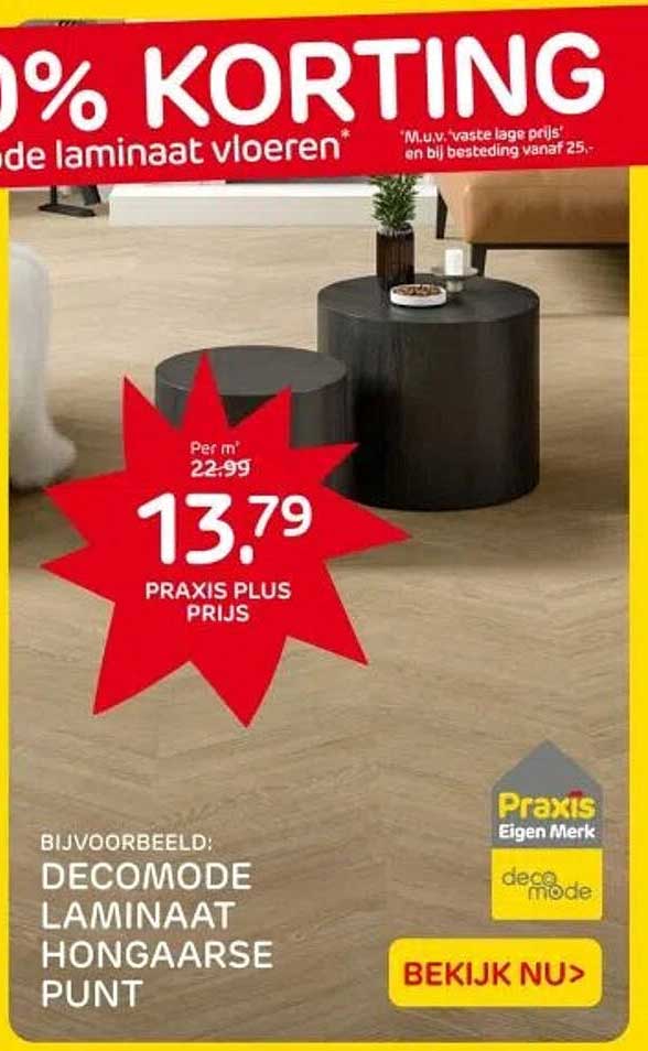 Decomode laminaat Hongaarse Punt