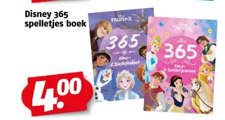 Disney 365 spelltjes boek