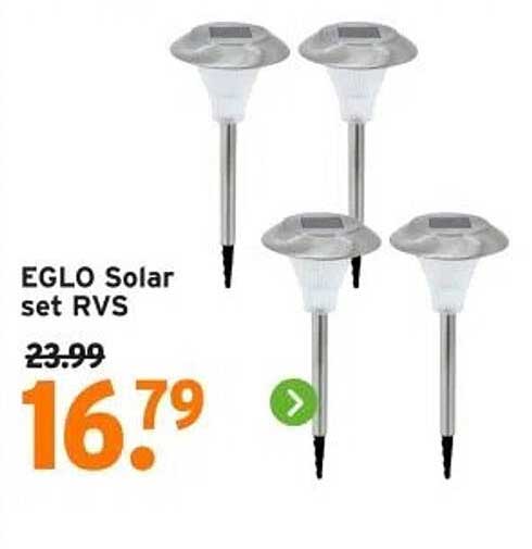 EGLO Solar set RVS