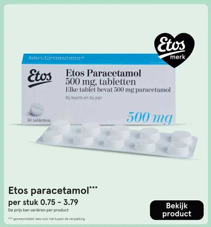 Etos paracetamol***