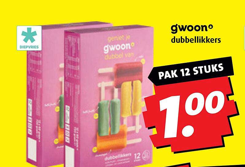 gwoon dubbelijckers pak 12 stuks
