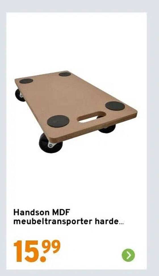 Handson MDF meubeltransporter harde