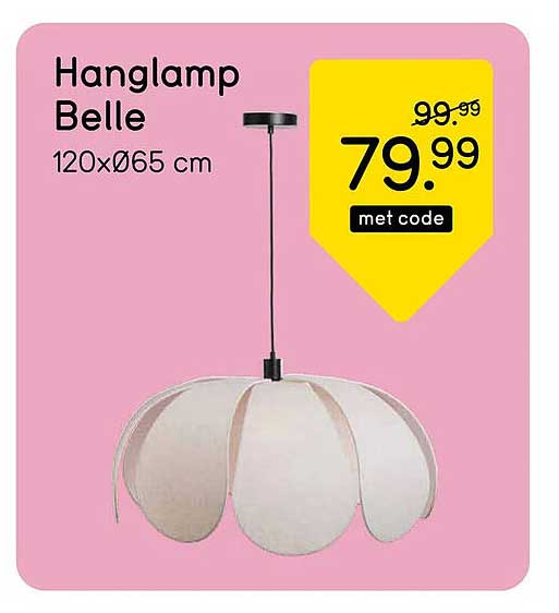 Hanglamp Belle