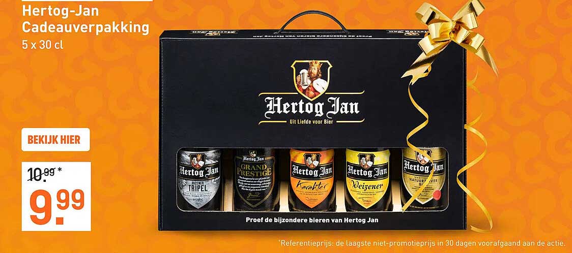 Hertog-Jan Cadeauverpakking 5 x 30 cl