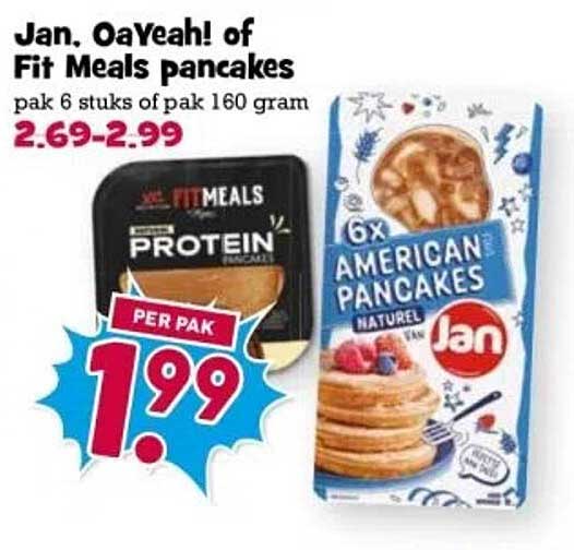 Jan, OaYeah! of Fit Meals pancakes