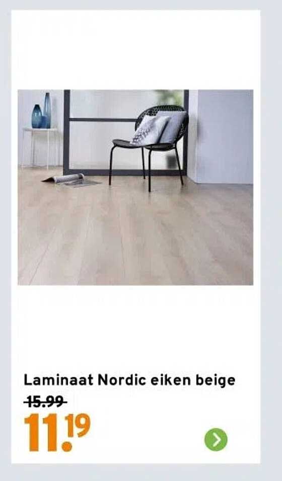 Laminaat Nordic eiken beige