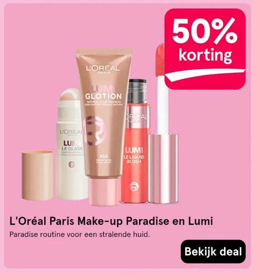 L'Oréal Paris Make-up Paradise en Lumi