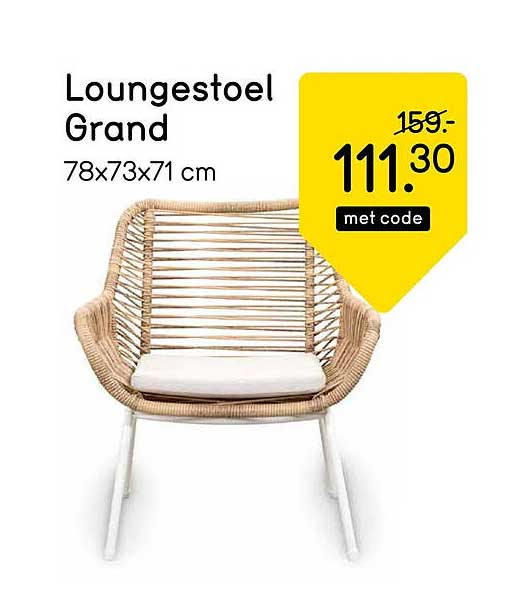 Loungestoel Grand