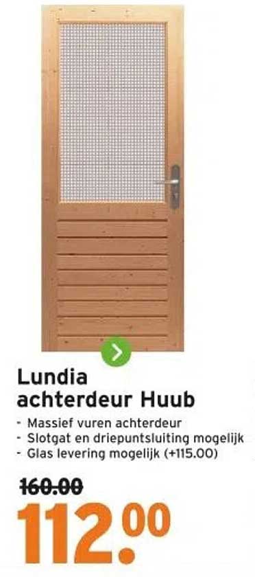 Lundia achterdeur Huub