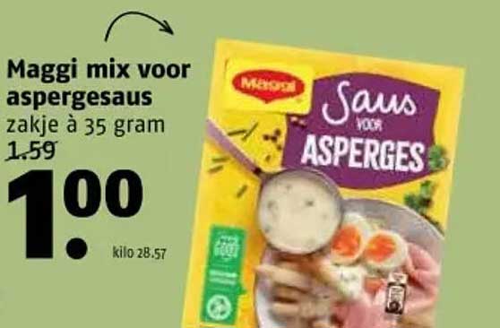 Maggi mix voor aspergesaus zakje à 35 gram