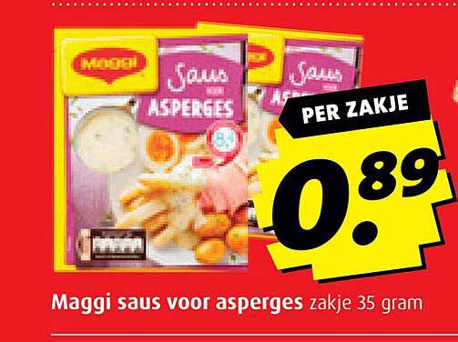 Maggi saus voor asperges zakje 35 gram