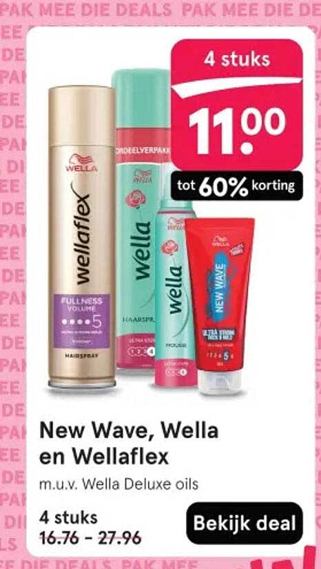 New Wave, Wella en Wellaflex