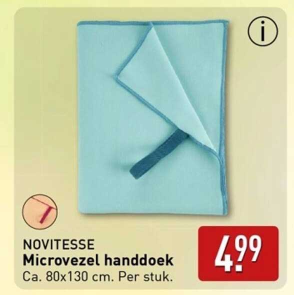 NOVITESSE Microvezel handdoek