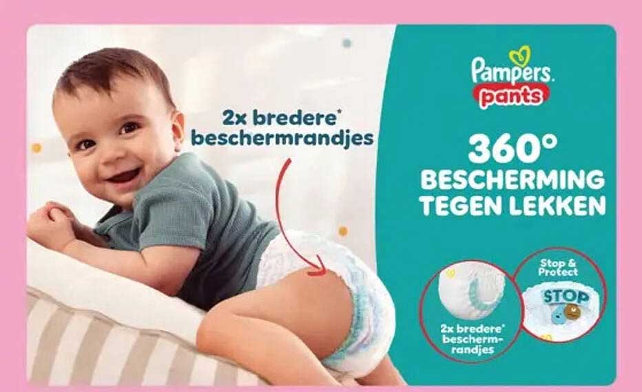 Pampers Pants: 360° Bescherming Tegen Lekken