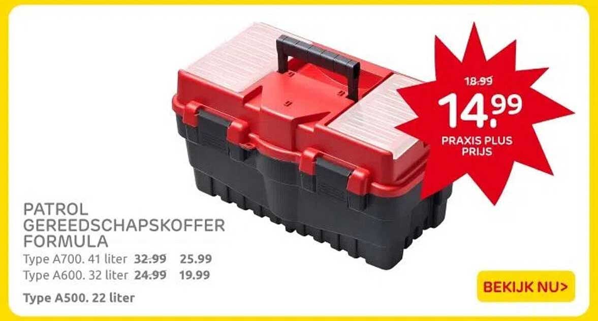 PATROL GEREEDSCHAPSKOFFER FORMULA