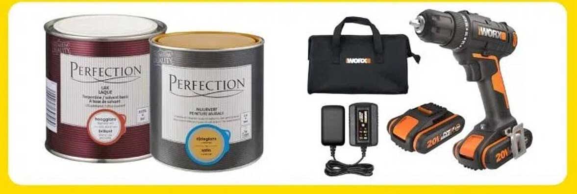 Perfection Latex en Accuboormachine aanbieding