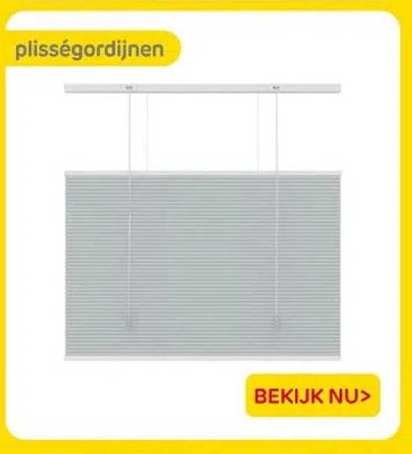 plissé gordijnen
