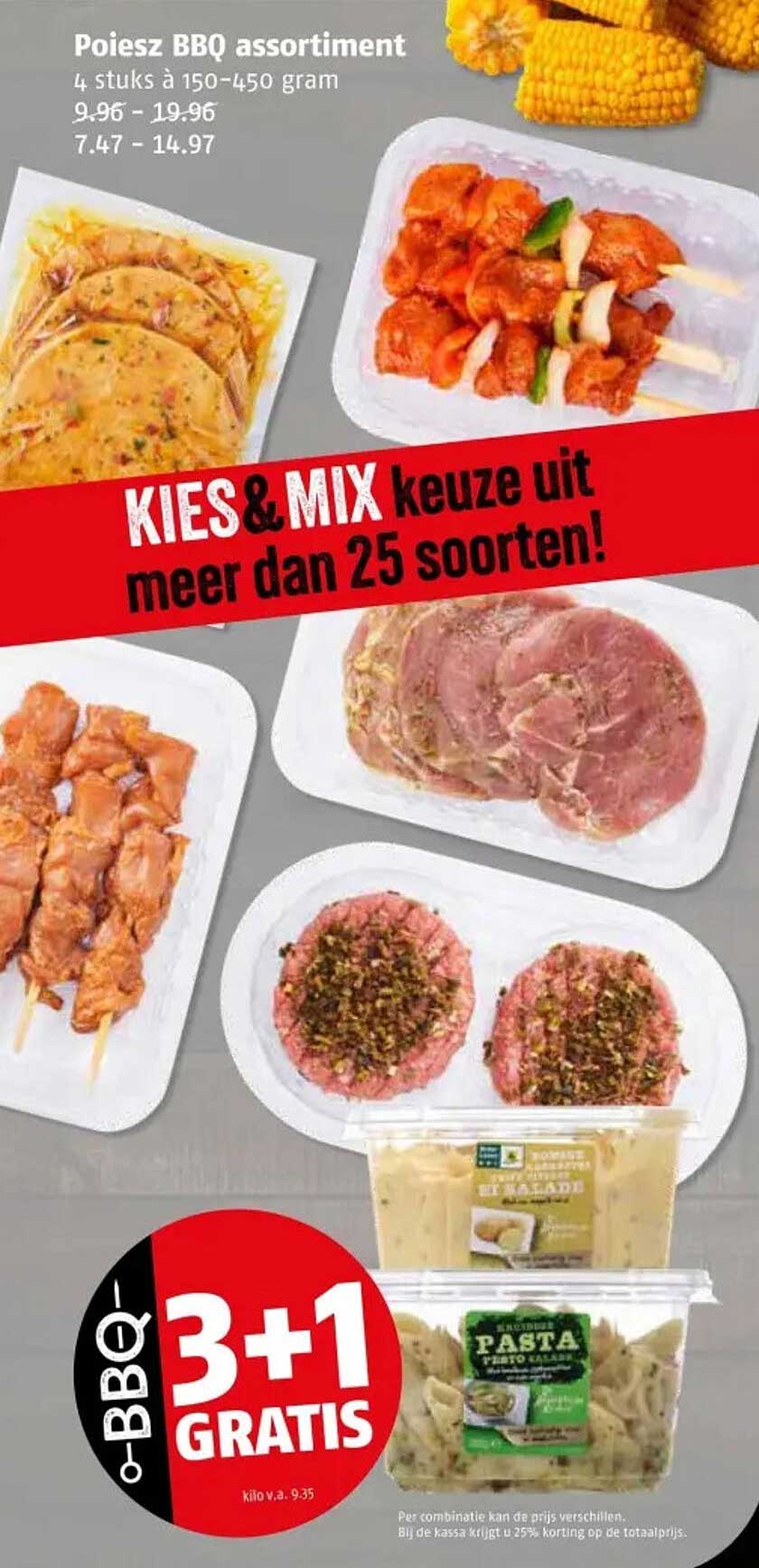 Poiesz BBQ assortiment