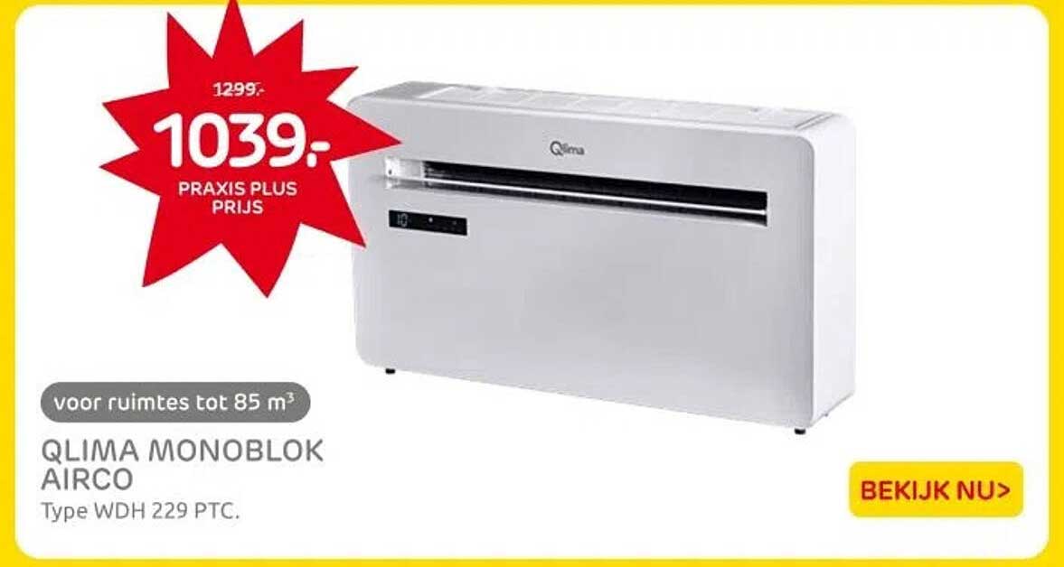 QLIMA MONOBLOK AIRCO Type WDH 229 PTC