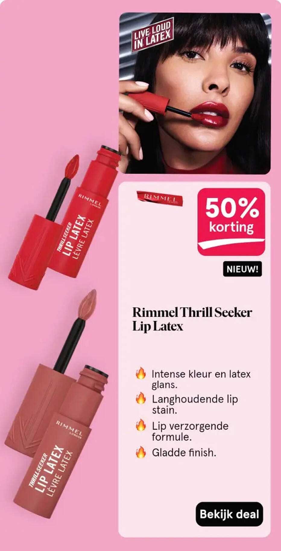 Rimmel Thrill Seeker Lip Latex