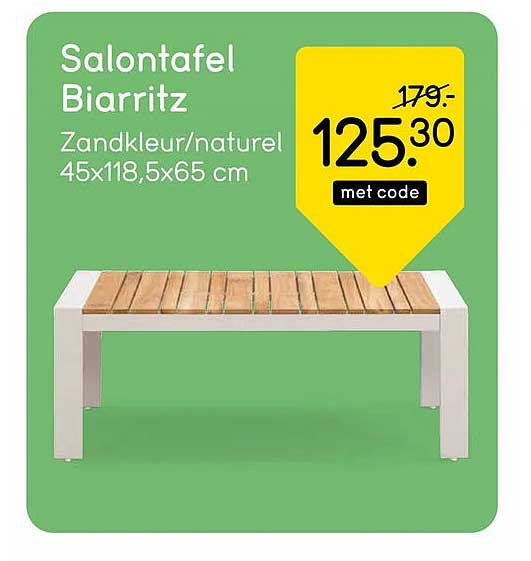 Salontafel Biarritz
