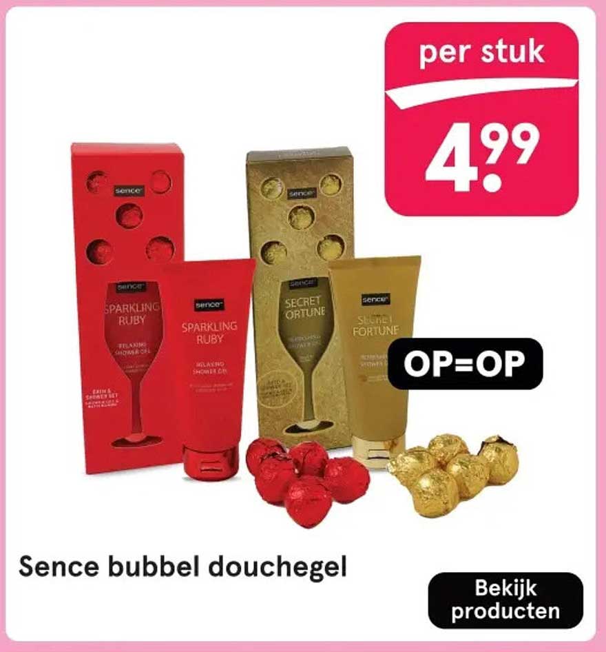 Sence bubbel douchegel