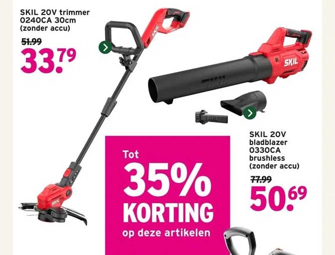 SKIL 20V trimmer 0240CA 30cm (zonder accu)