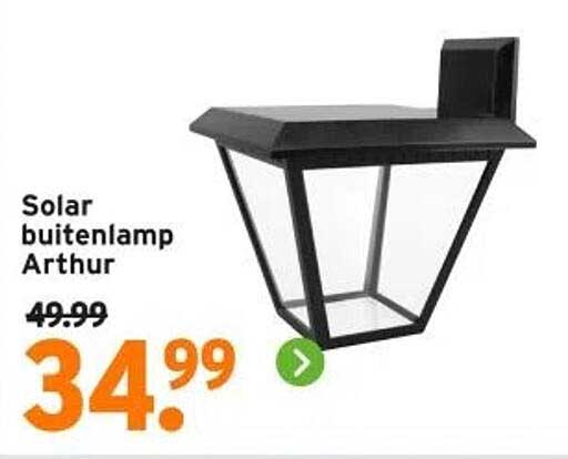 Solar buitenlamp Arthur