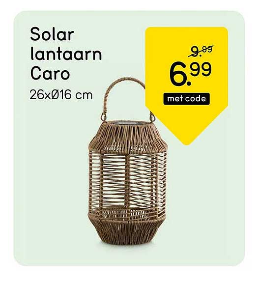 Solar lantaarn Caro