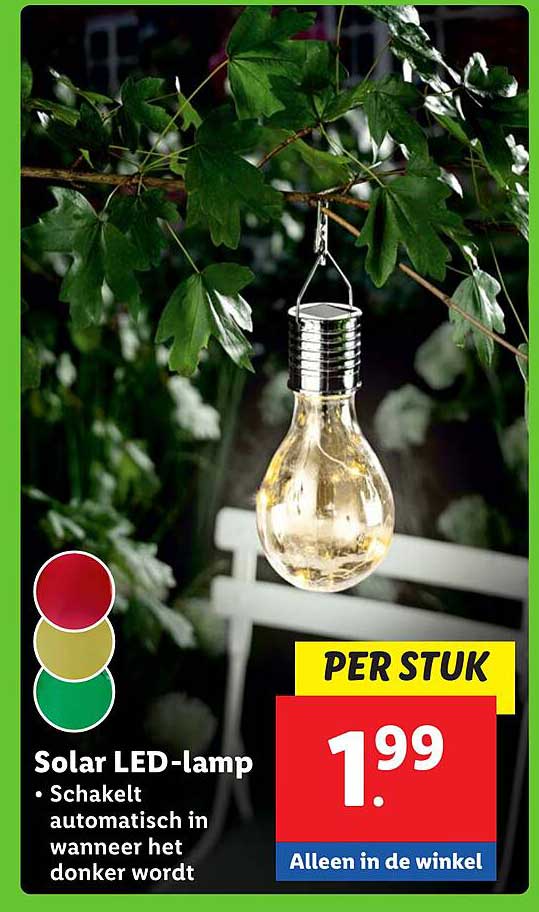 Solar LED-lamp